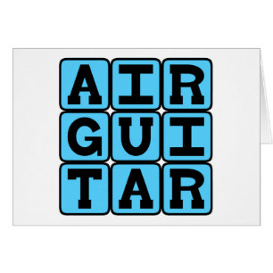 Air Guitar, Phoney Musical Instrument