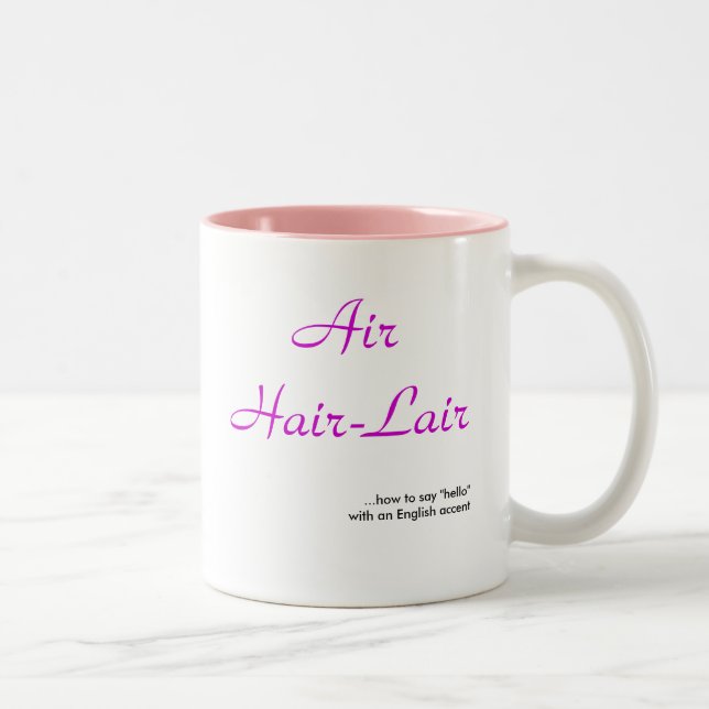 Air Hair-Lair how-to mug (Right)