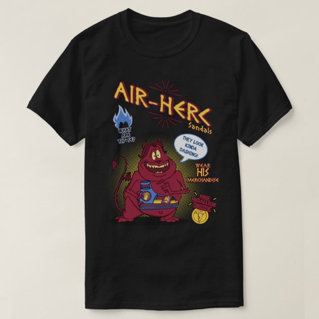Air Herc Sandals Classic T Shirt (Design Front)