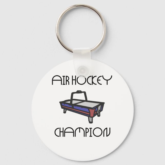 air hockey champ key ring (Front)