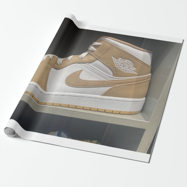 Air jordan 1  wrapping paper (Unrolled)
