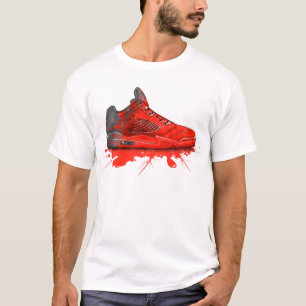 Air Jordan Retro 2016 apparel (Crimson Red) T-Shirt