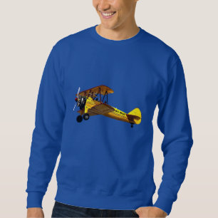 Air Mail Biplane Sweatshirt
