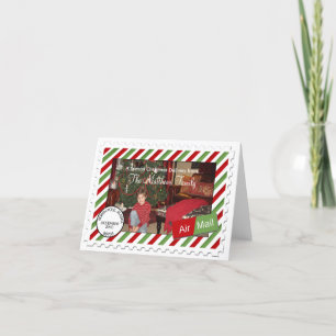 Air Mail Holiday  Photo Christmas Cards