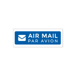 AIR MAIL PAR AVION Letter Airmail Stamp mail lette