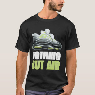 Air Max 95 Big Bubble Neon Yellow Black Cool Grey T-Shirt
