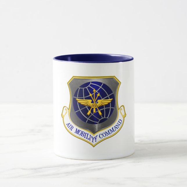 Air Mobility Command Two Tone Mug (Center)