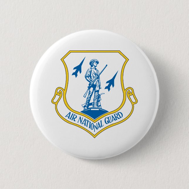 Air National Guard 6 Cm Round Badge (Front)