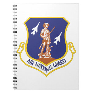 Air National Guard Military Veteran Notebook