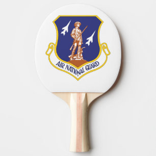 Air National Guard Military Veteran Ping Pong Paddle