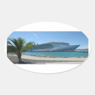 Air or the Seas Oval Sticker