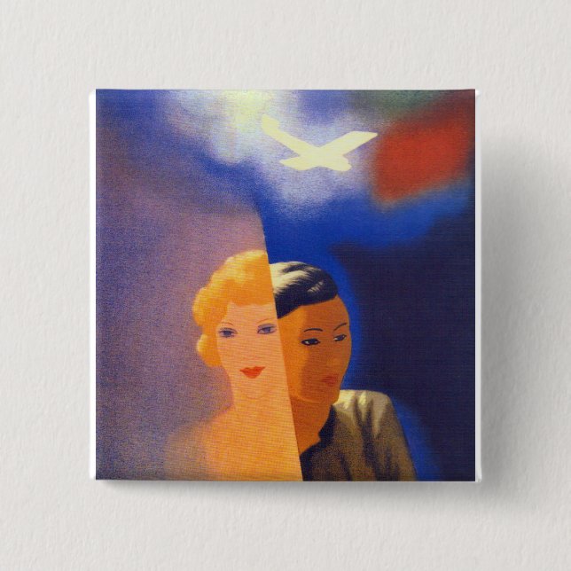 Air Orient ~ Europe - Orient 15 Cm Square Badge (Front)