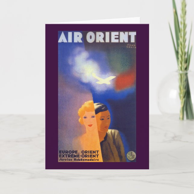 Air Orient ~ Europe - Orient Card (Front)