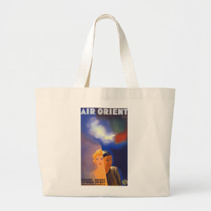 Air Orient ~ Europe - Orient Large Tote Bag