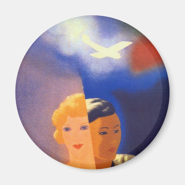 Air Orient ~ Europe - Orient Magnet (Front)