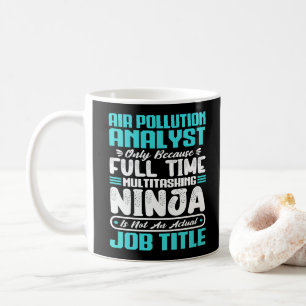 Air Pollution Analyst Job Title Profession Skills Coffee Mug