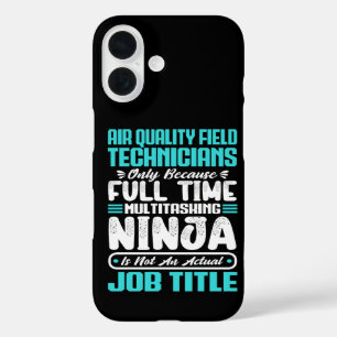 Air Quality Field Technicians Job Title Profession iPhone 16 Case