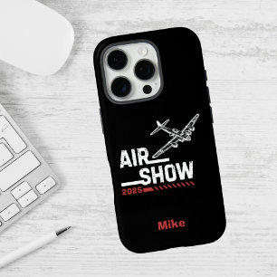 AIR SHOW B-17 WWII Vintage Aeroplane,Custom Year iPhone 16 Pro Case