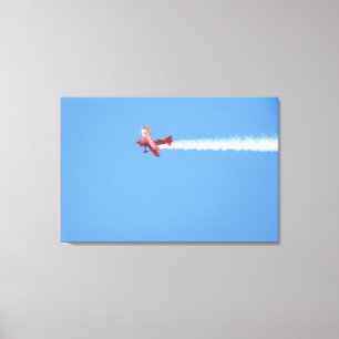 Air Show Stunt Plane Canvas Print