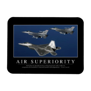 Air Superiority: Inspirational Magnet
