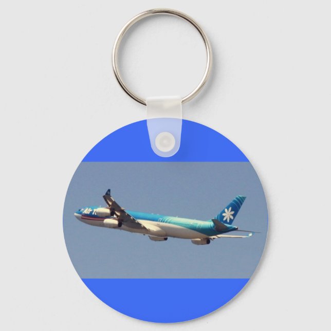 Air Tahiti Nui Depart Key Ring (Front)