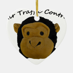 Air Traffic Control Ceramic Tree Decoration