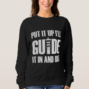 Air Traffic Control Costume Aviation ATC Flight Co Sweatshirt