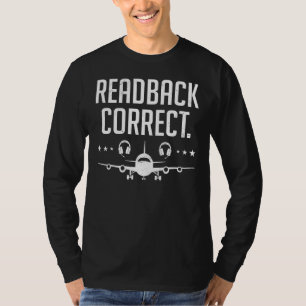 Air Traffic Control Crew Air Marshal Aviation Say T-Shirt