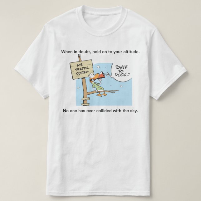 Air Traffic Control Humor T-Shirt (Design Front)