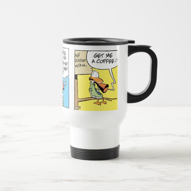 Air Traffic Control Humor Traveller Mug (Right)