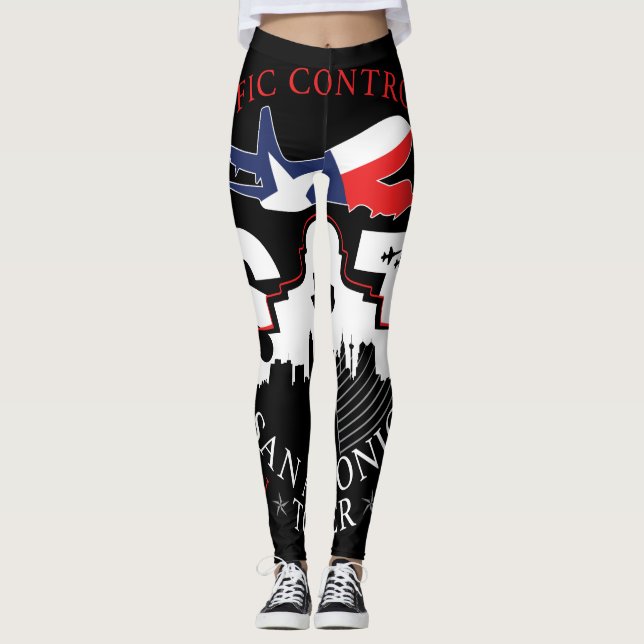 Air Traffic Control - San Antonio - Leggings (Front)