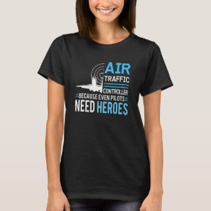 Air Traffic Controller Aircraft Flight Service T-Shirt