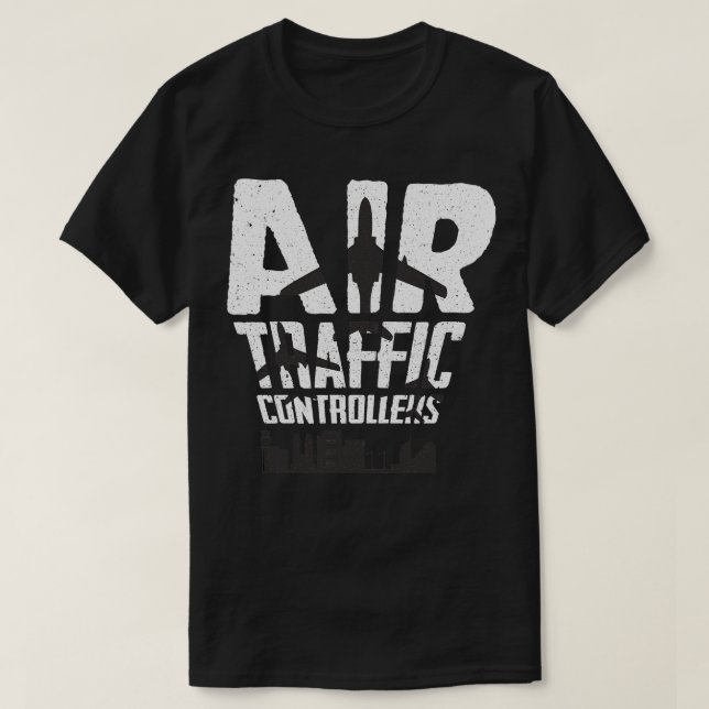 Air Traffic Controller Aircraft Gift T-Shirt (Design Front)