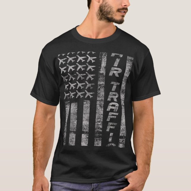 Air Traffic Controller Airport Control T-Shirt (Front)
