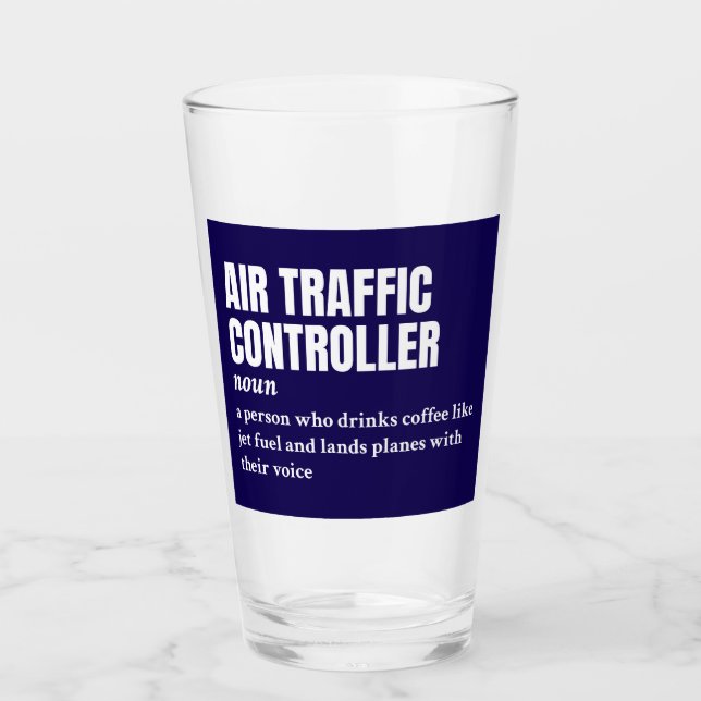 Air Traffic Controller – Aviation Definition Glass (Front)