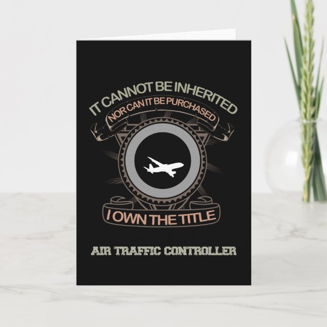 Air Traffic Controller Card (Front)