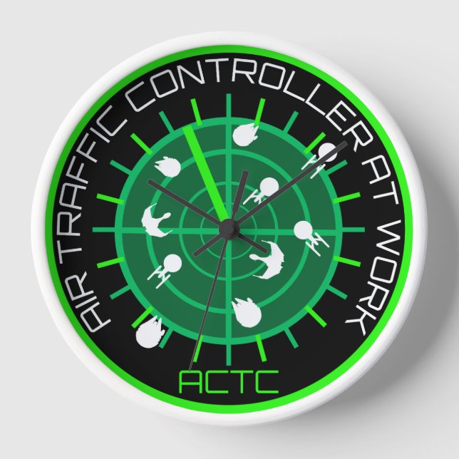 Air Traffic Controller Clock (Front)