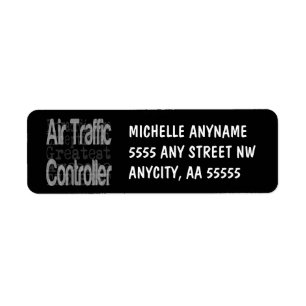 Air Traffic Controller Extraordinaire Return Address Label