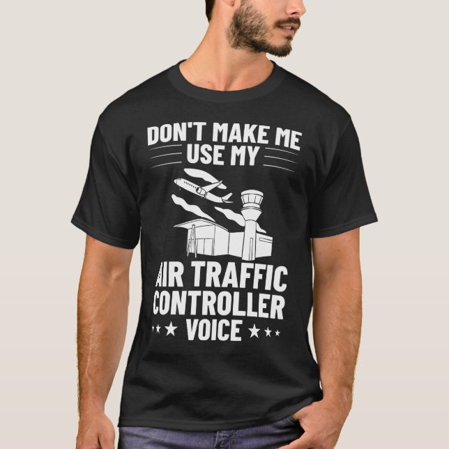 Air Traffic Controller Flight Director Tower T-Shirt (Front)