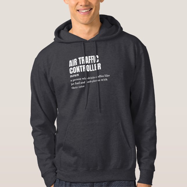 Air Traffic Controller – Funny Definition Hoodie (Front)
