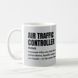 Air Traffic Controller – Funny Job Definition Coffee Mug