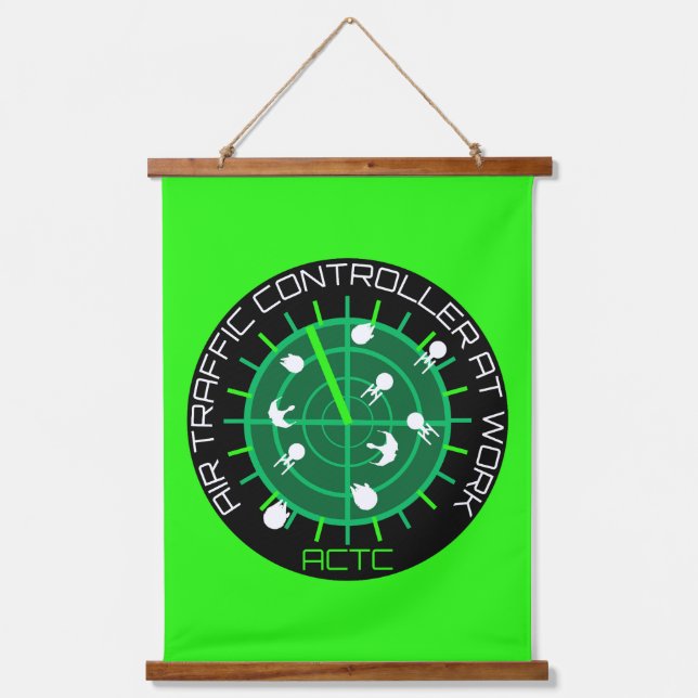 Air Traffic Controller Hanging Tapestry (Front)