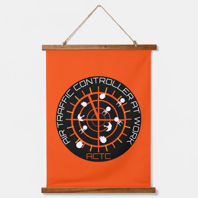 Air Traffic Controller Hanging Tapestry (Front)