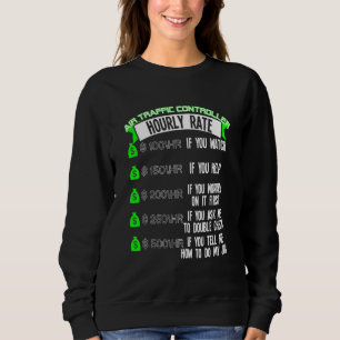 Air Traffic Controller Hourly Rate Atc Sweatshirt