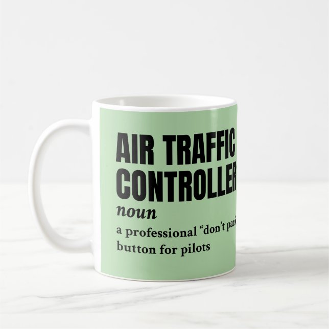Air Traffic Controller – Humour Definition Mug (Left)