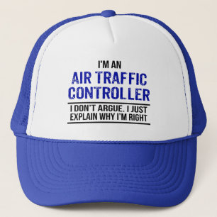 Air Traffic Controller Humour Trucker Hat