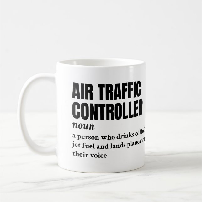 Air Traffic Controller – Job Humour Mug (Left)