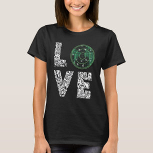 Air Traffic Controller Love Leopard Radar Flight C T-Shirt