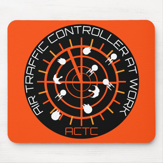 Air Traffic Controller Mouse Pad (Front)