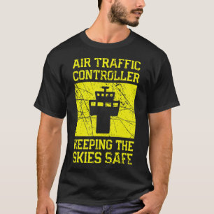air traffic controller radio play horse racing T-Shirt